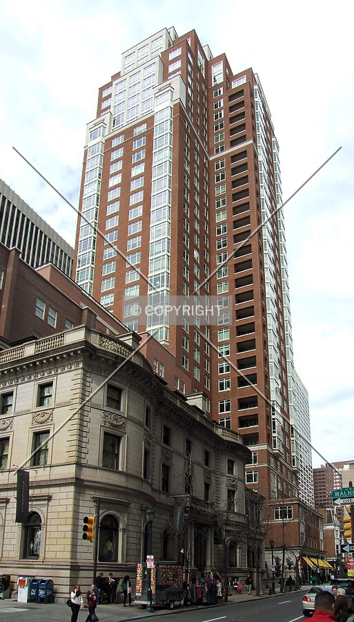 View from the southeast at 18th and Walnut Streets