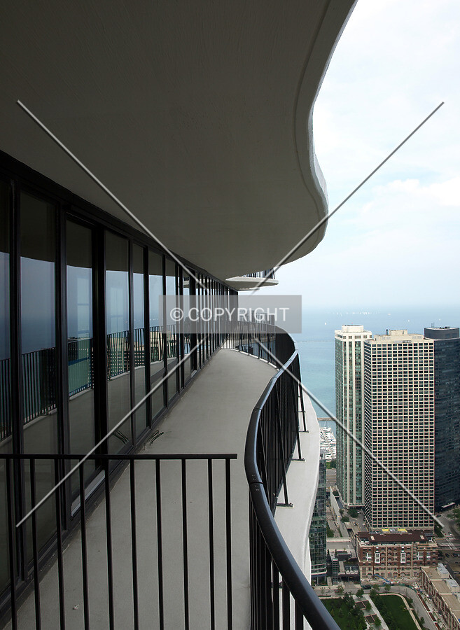 Looking east from 67th floor balcony