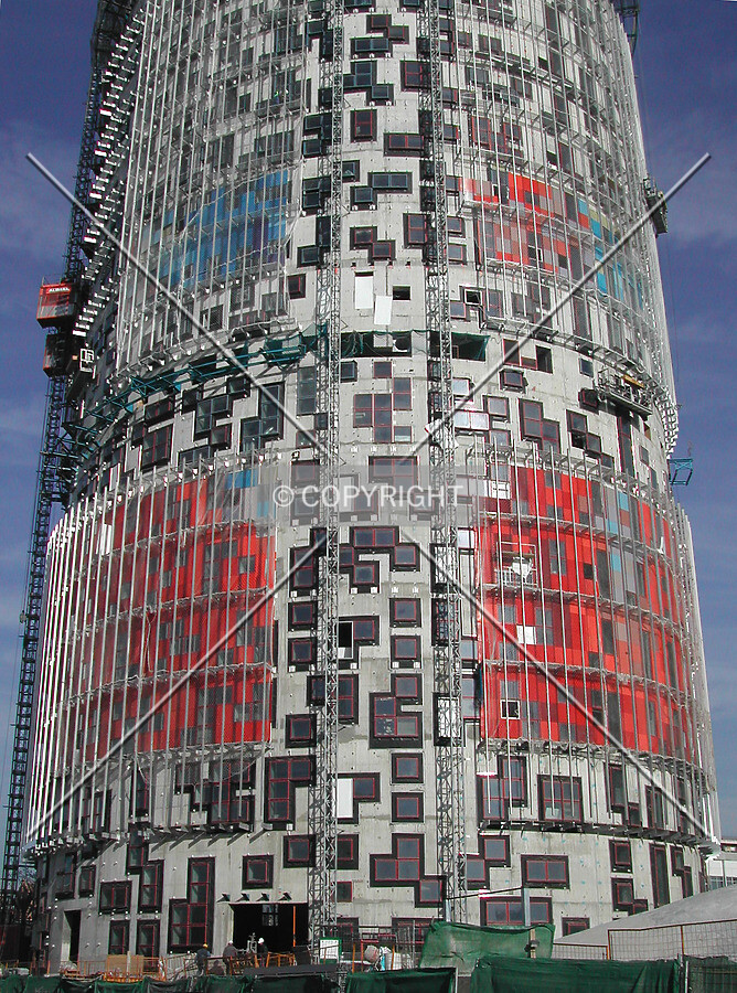 The center of the tower
