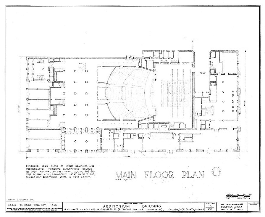 Main floor plan