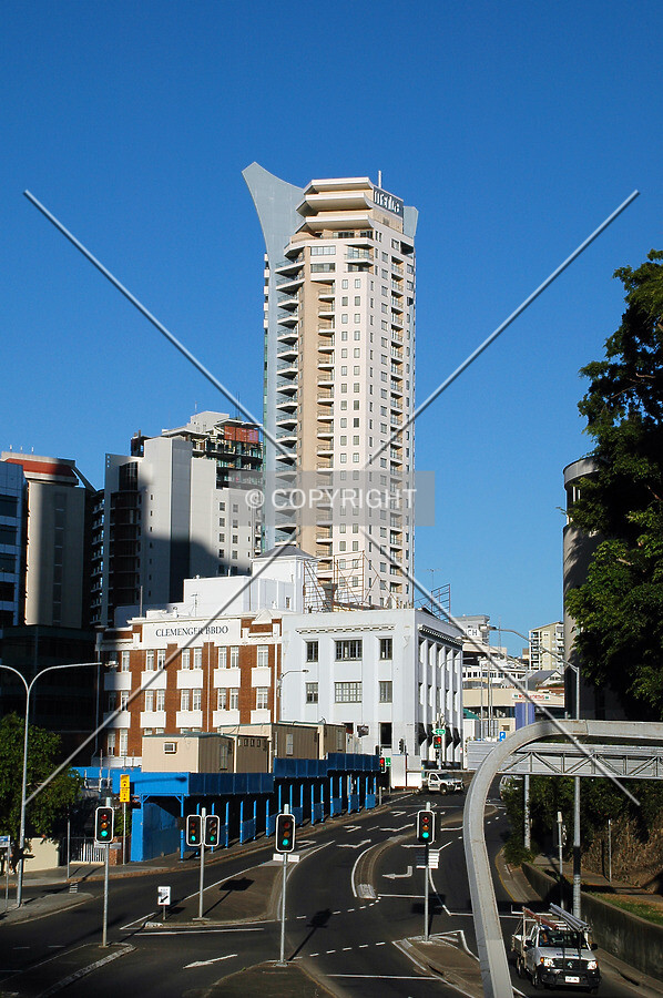 As seen from Ivory Street