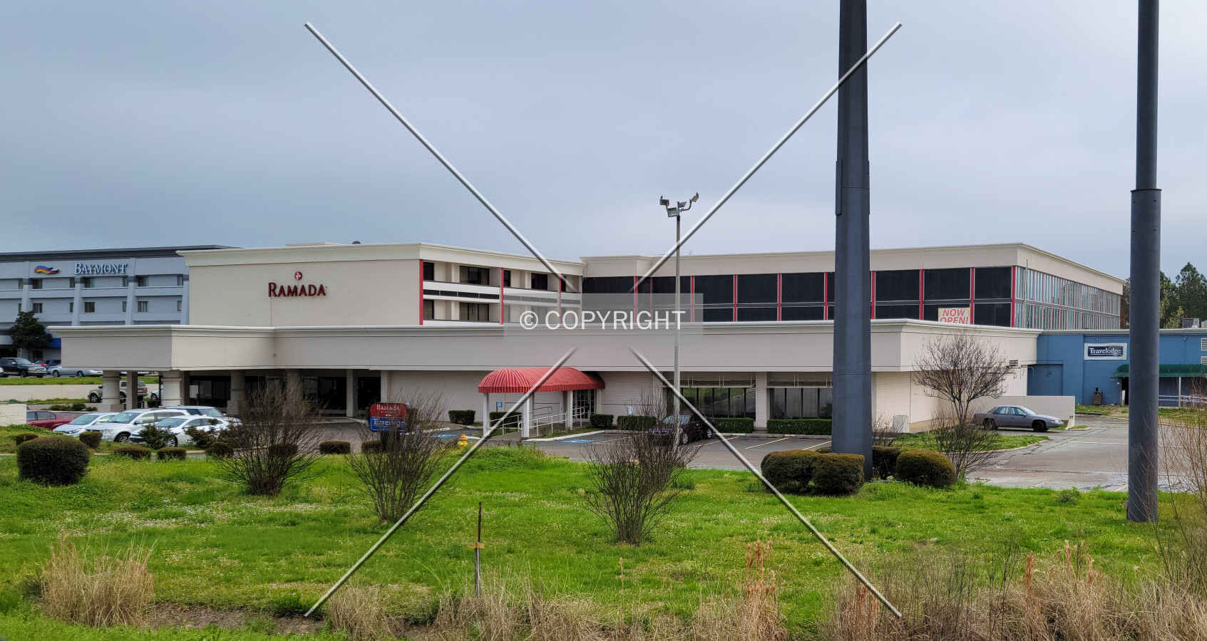 From the southwest; March 27, 2021