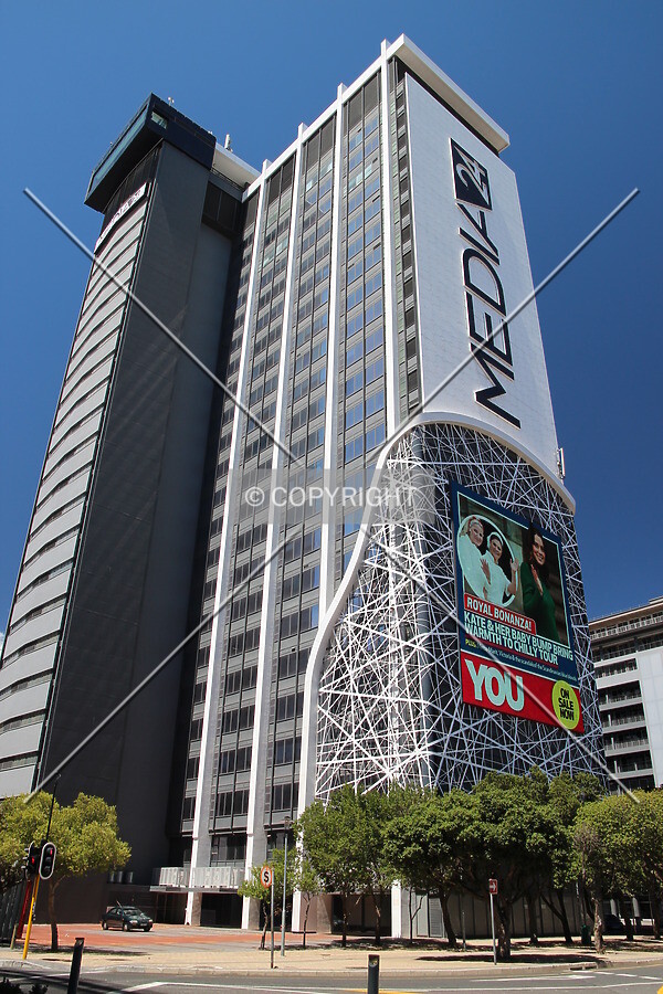 Looking up from he north