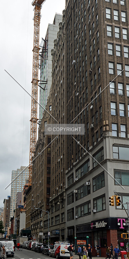 View from the northwest along 28th Street