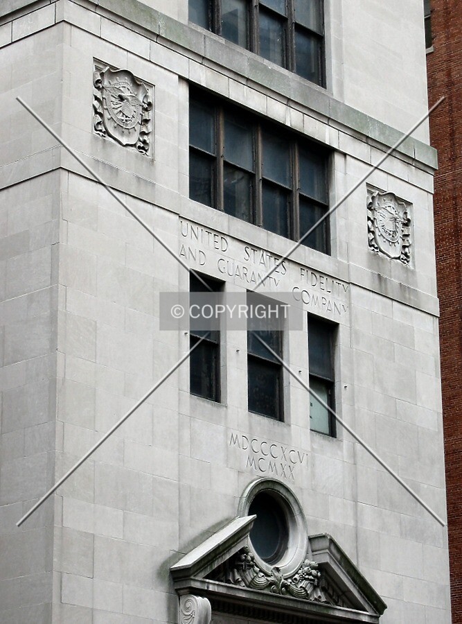 Facade detail above the main entrance