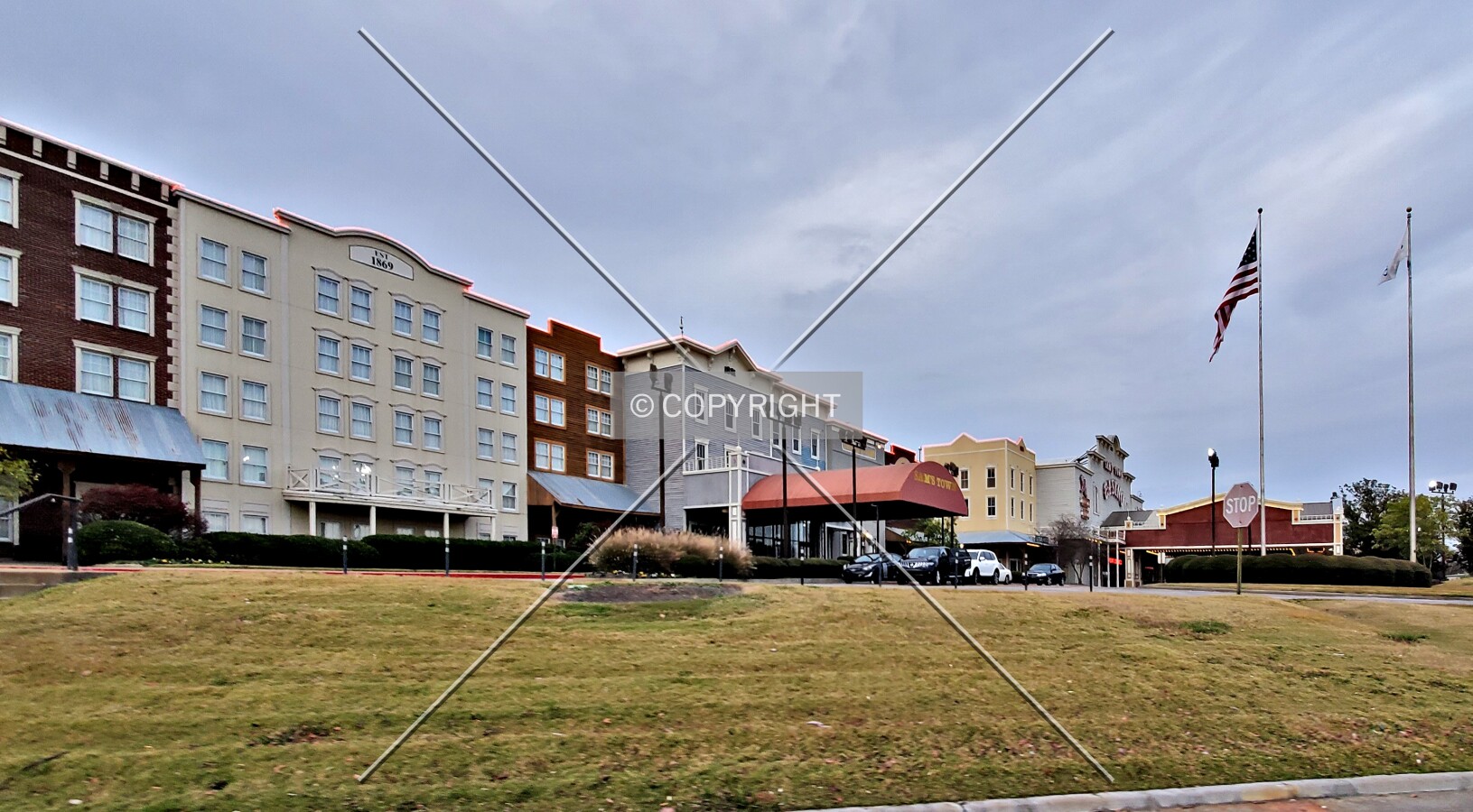 Southeast view; November 21, 2020