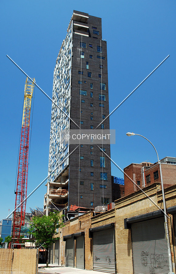 Viewed from the southeast along West 19th Street
