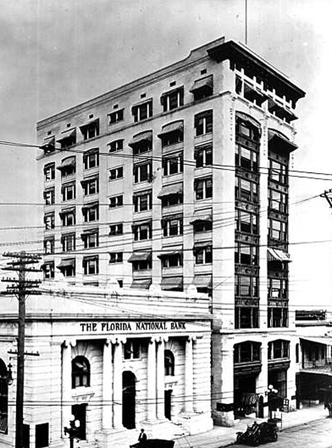 Vintage view from the southwest, circa 1910