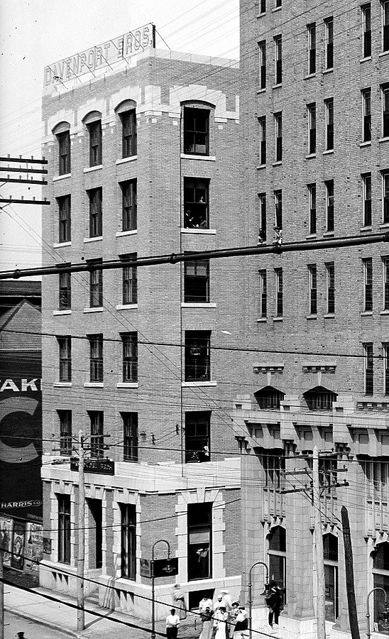 Vintage view from the southwest