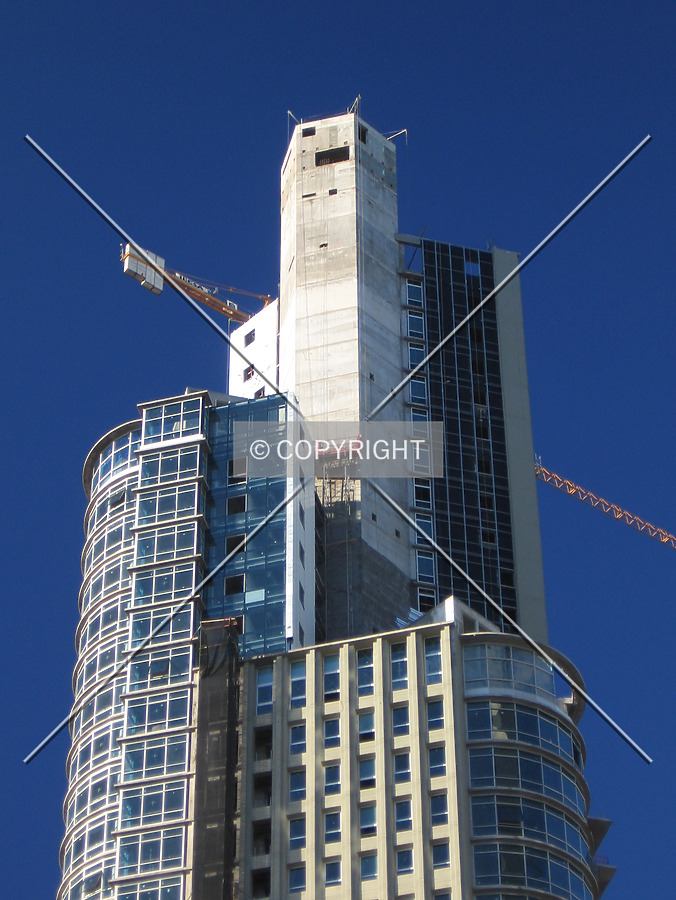 The construction is topped out