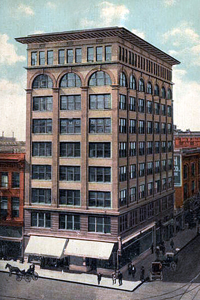 Vintage view from the northeast