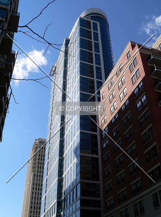 View up the southeast corner from Indiana Avenue and 13th Street