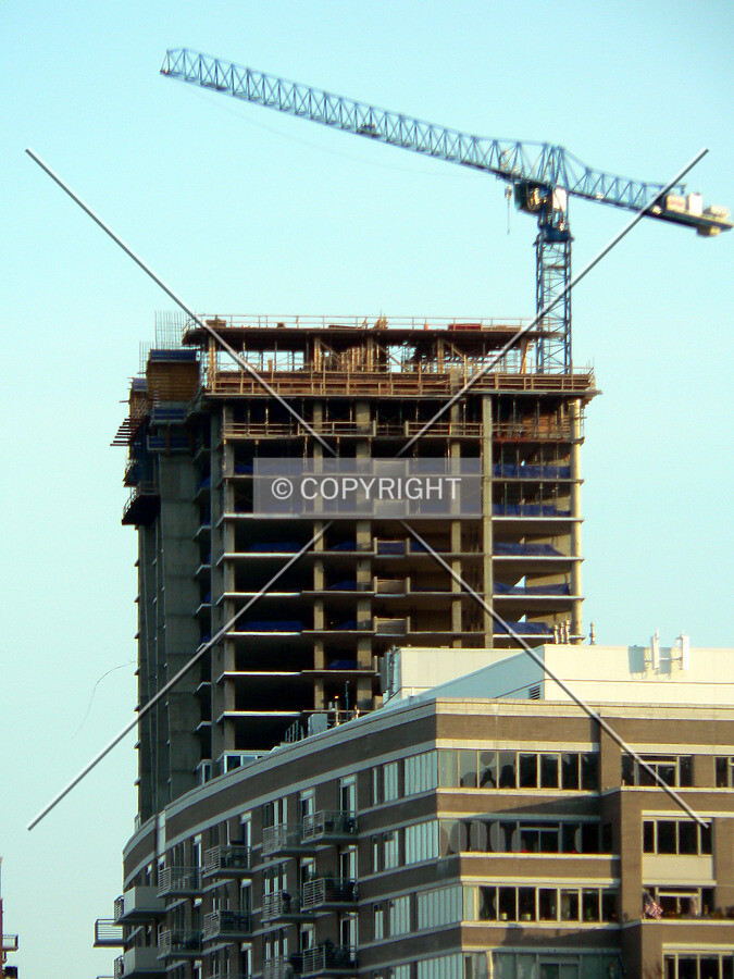 View to the south from Columbus Drive