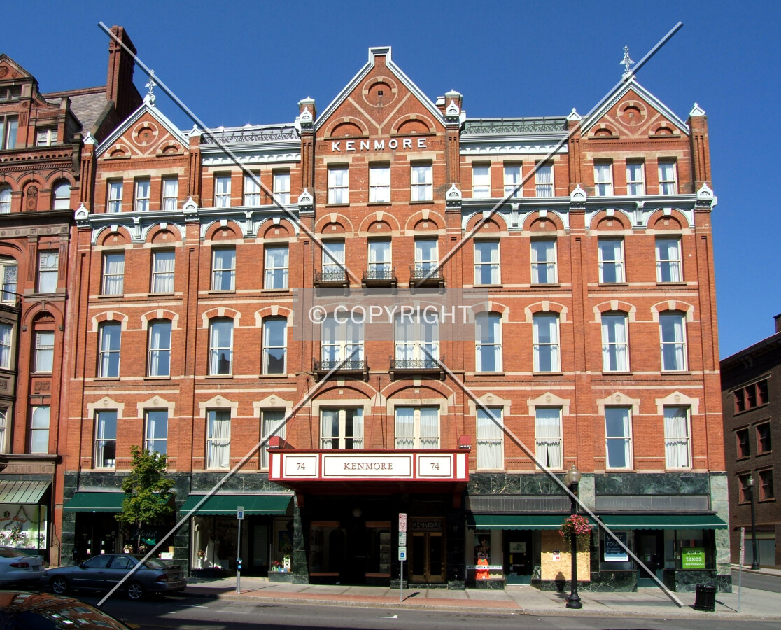 View from the southeast