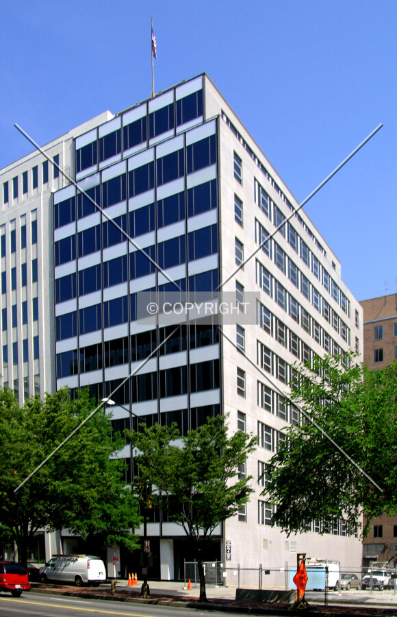 From the southeast across K Street