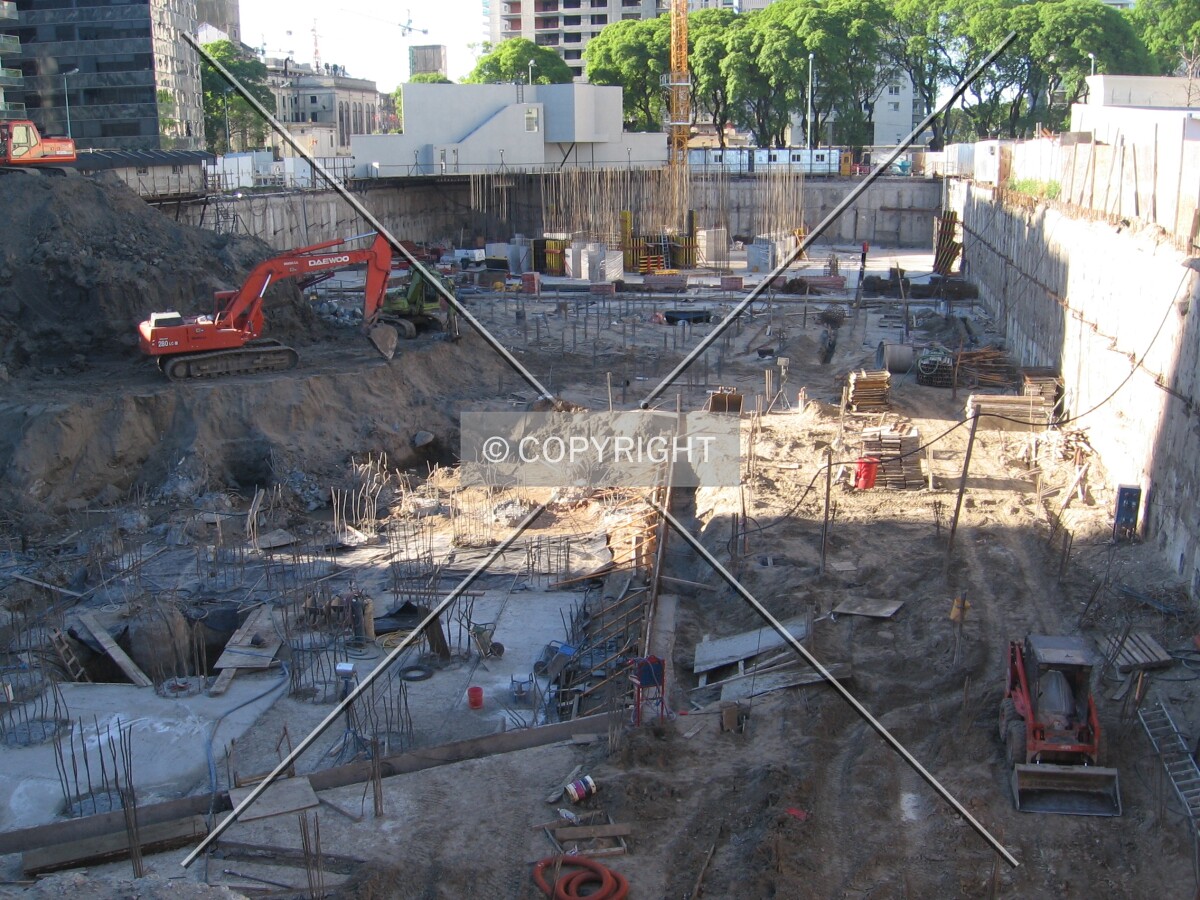 Foundations of the two towers