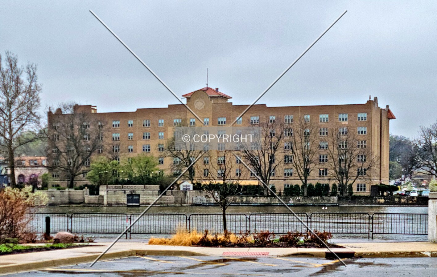 From the east; April 10, 2021