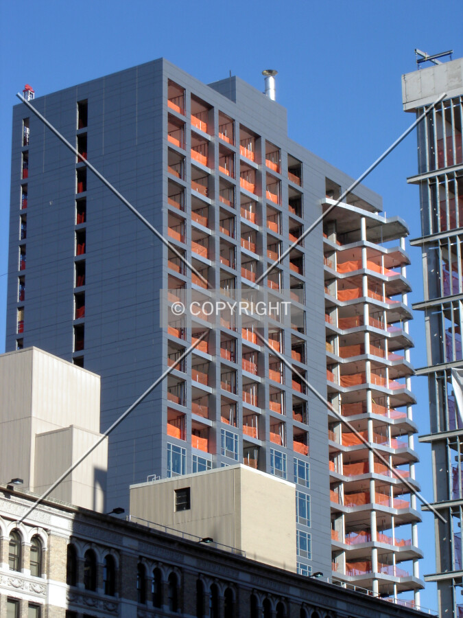 Upper floors from the south