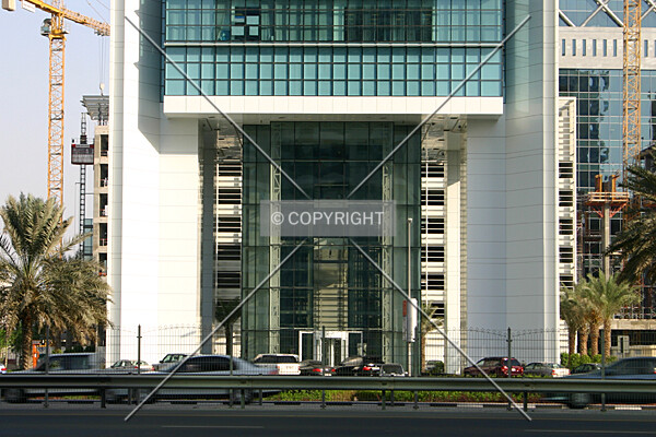 Base as seen from across Sheikh Zayed Road