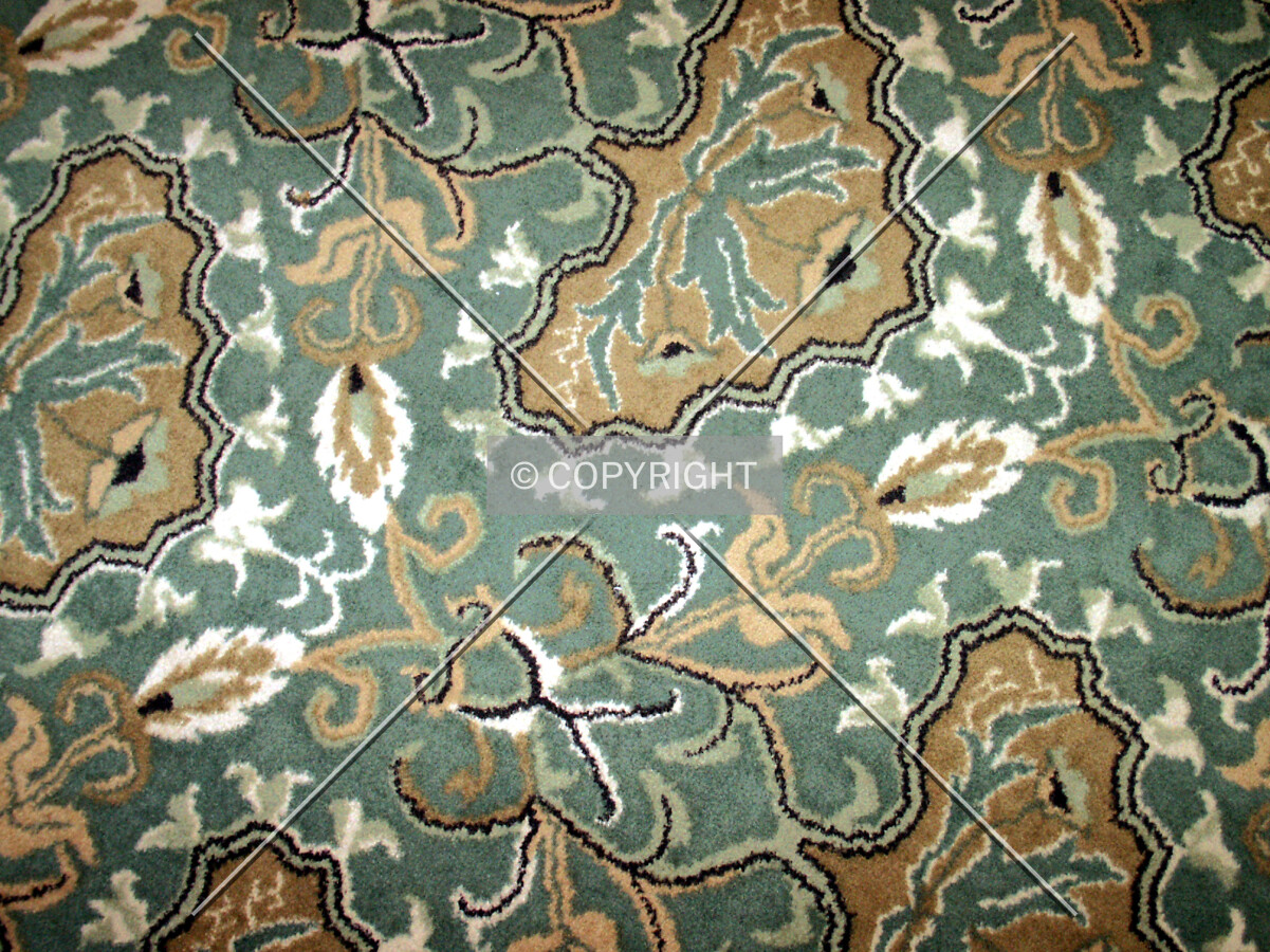 Carpet detail in the lobby