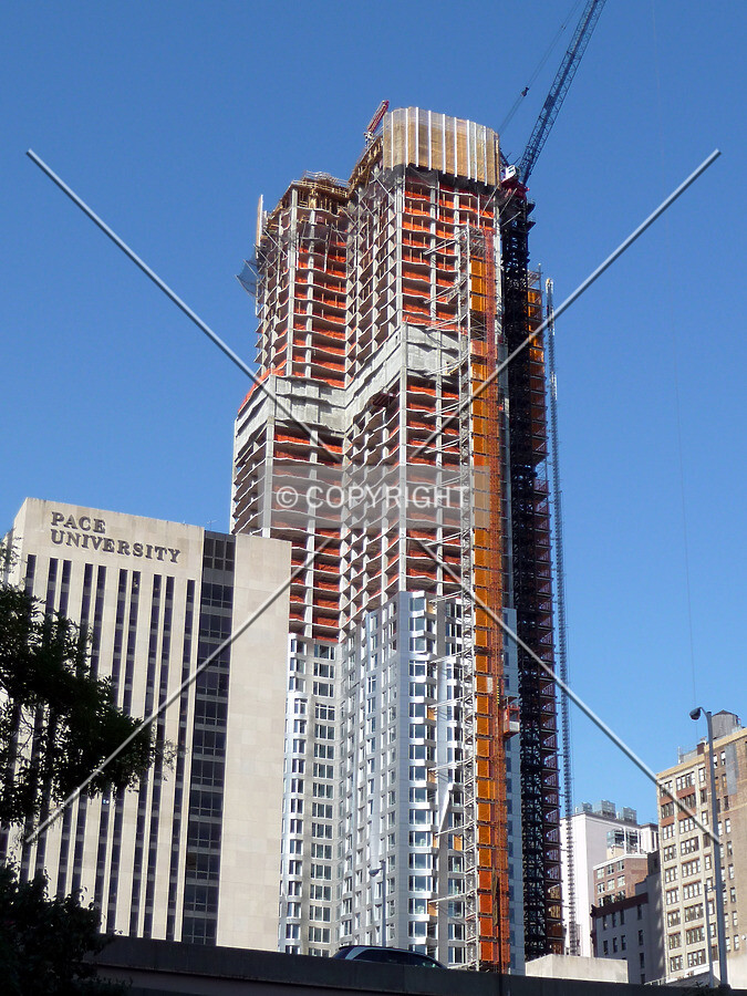 View from the northeast