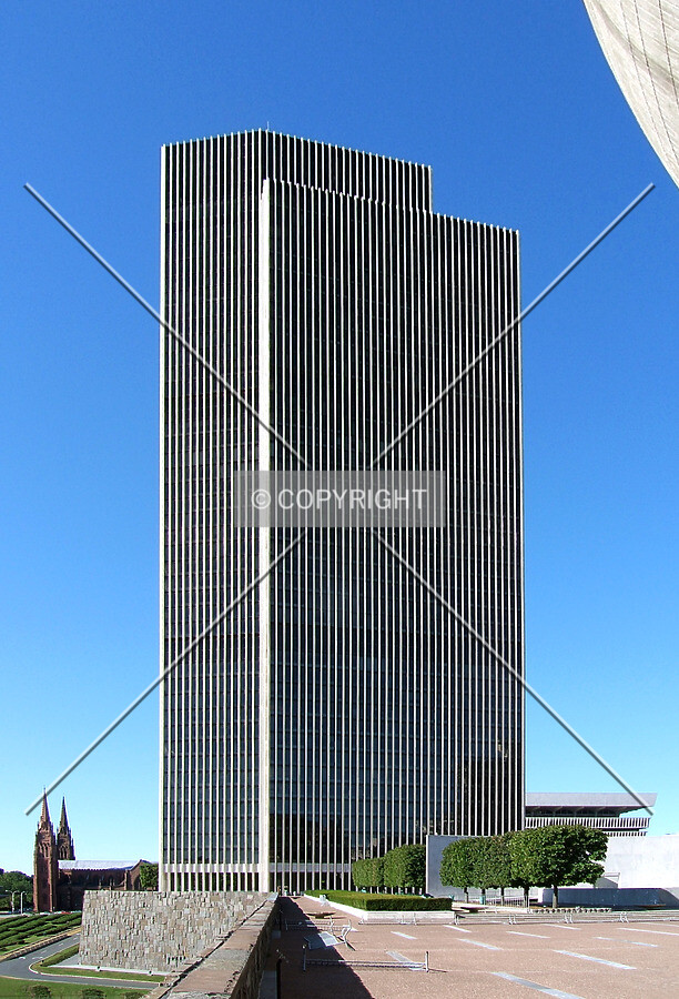 View from the northeast