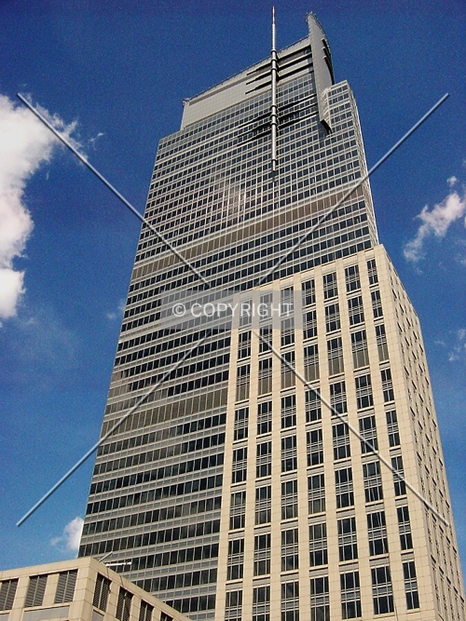 Looking up the tower