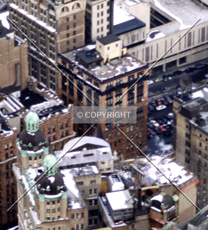 View east from the World Trade Center