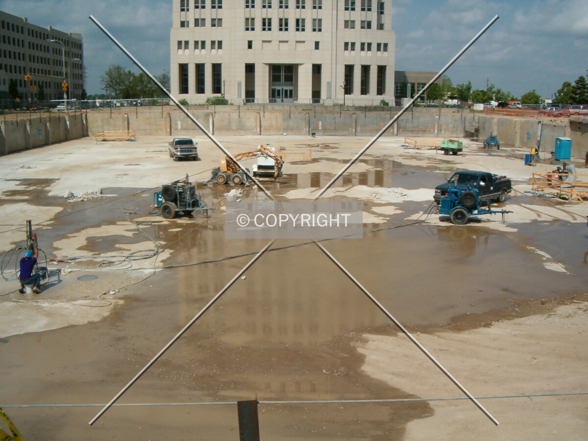 View from 4th Street looking west