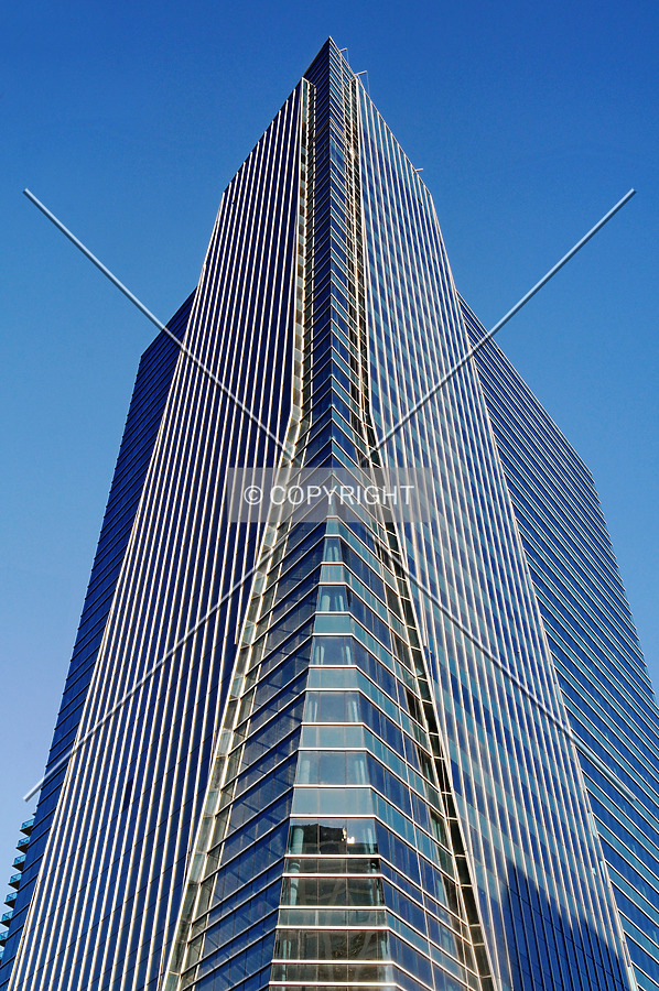 Looking up from the southeast