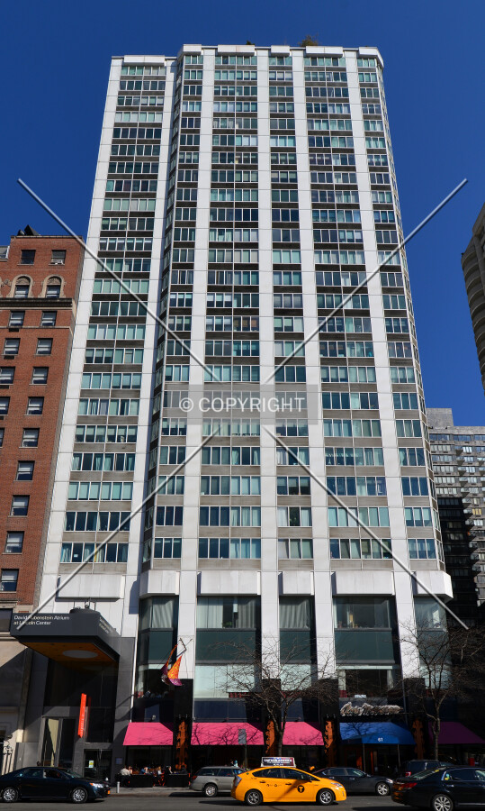 View from the northwest on Columbus Avenue