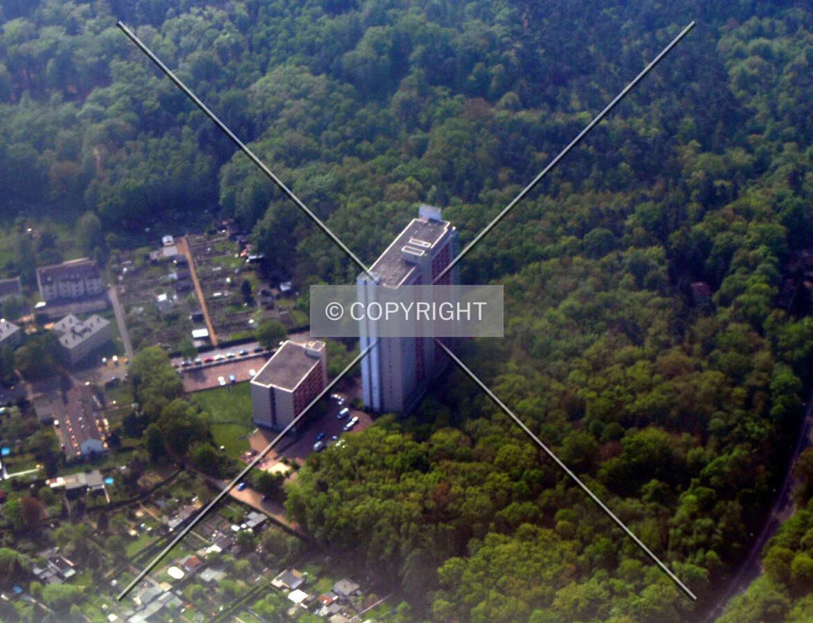 Aerial view from the north
