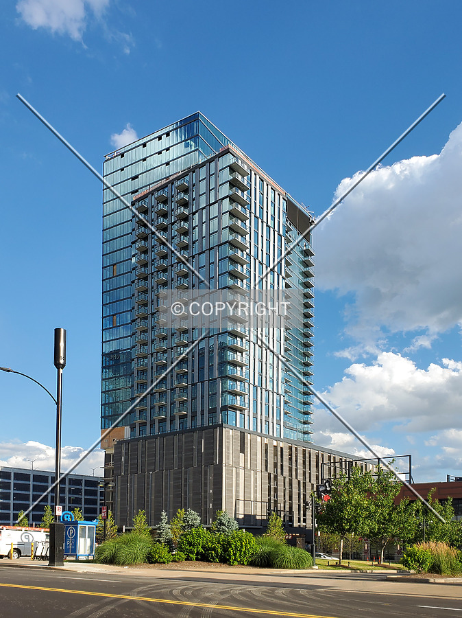 Northwest view; June 24, 2020