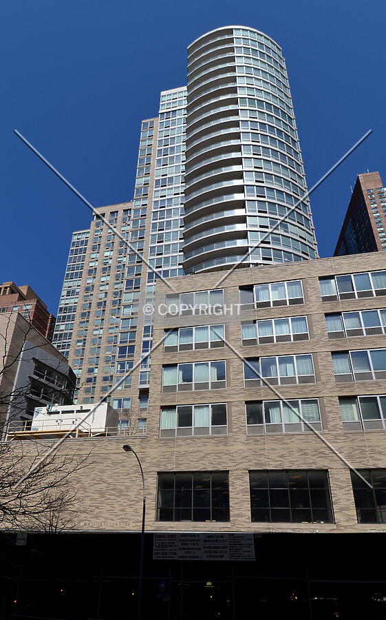 View from the southwest on 66th Street