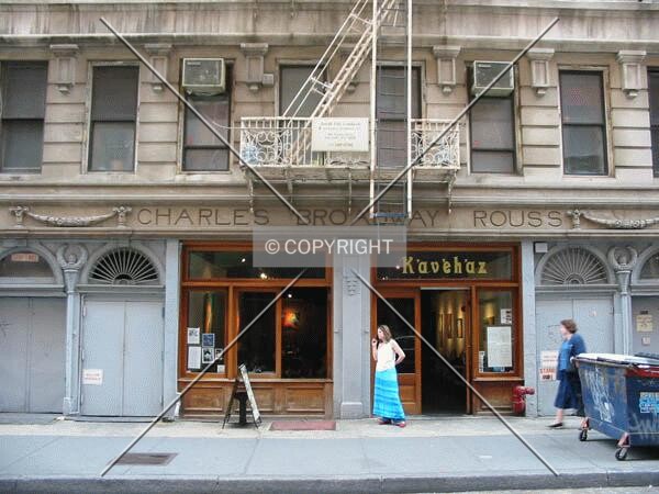 Base, on Mercer Street side