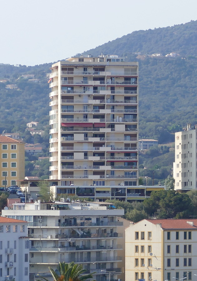 South view from the harbour.