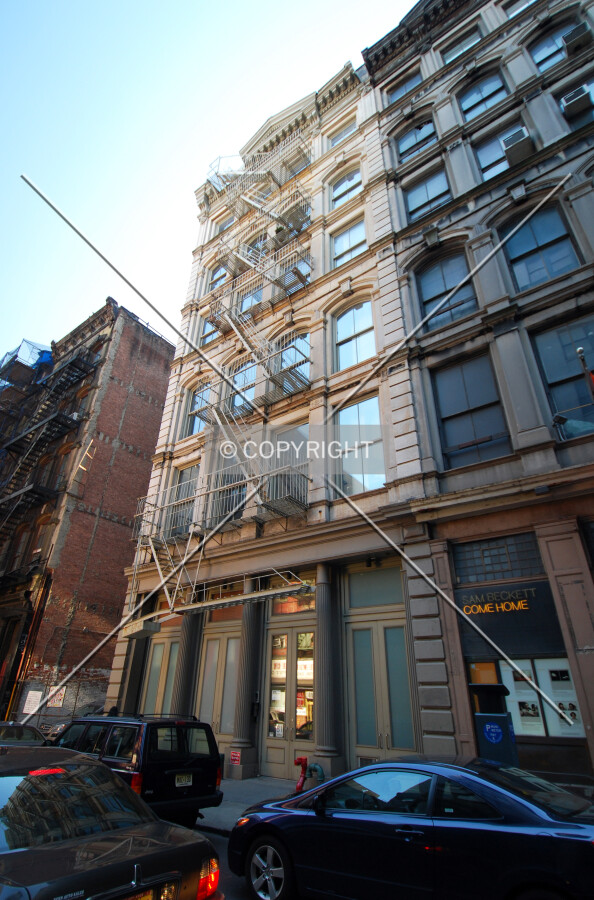 Viewed along Walker Street