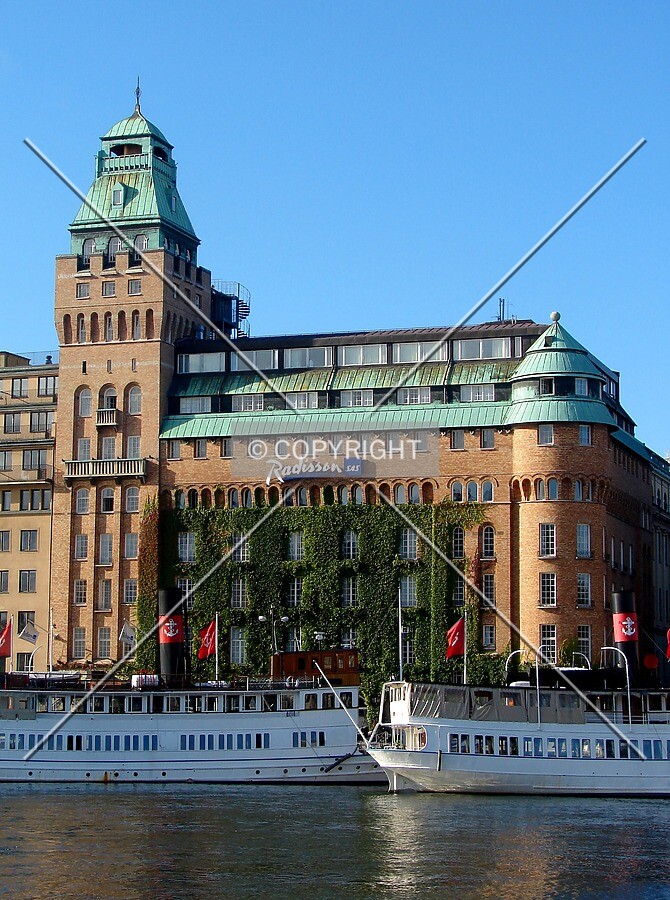 View from across Nybroviken