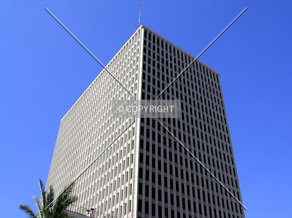 Looking up the northeast corner from Canal Street