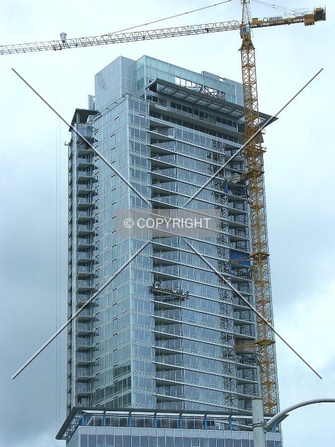 Top portion of tower is all condominiums