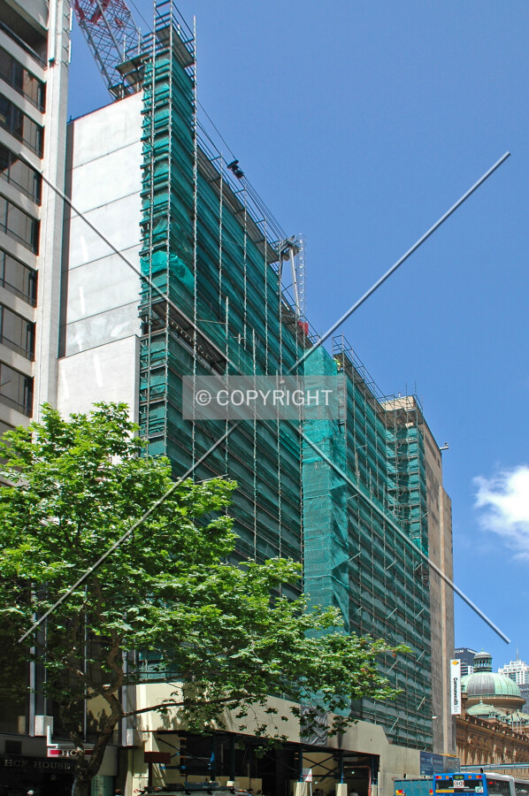 As seen from York Street