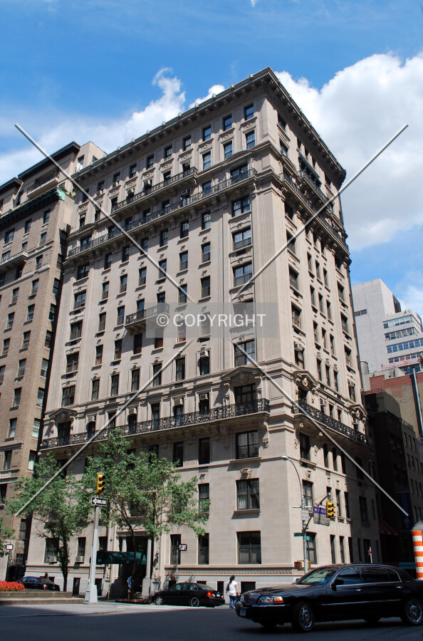 Viewed from the southwest along Park Avenue