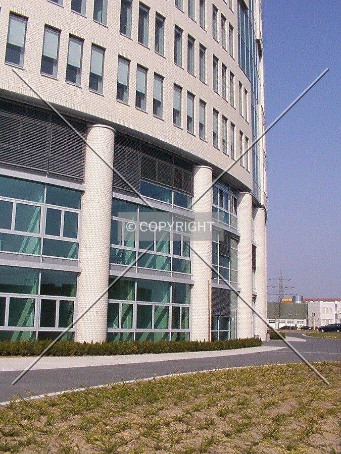 Base near the entrance
