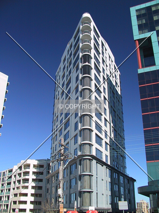 East corner