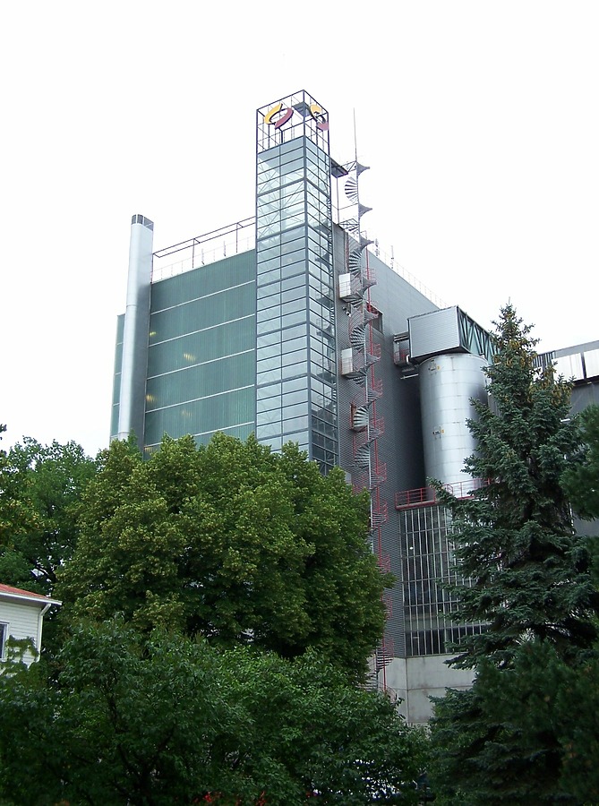 View from the parking lot