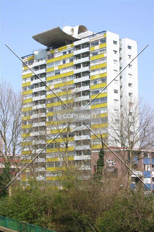 View from the Golden Lane Estate