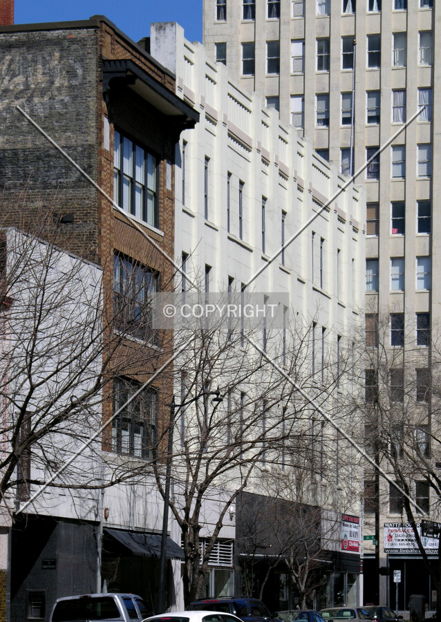From across 3rd Avenue North to the southwest