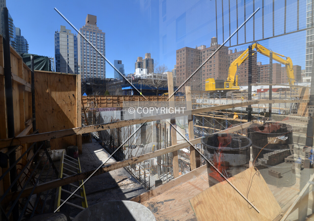 View from the southeast on 60th Street