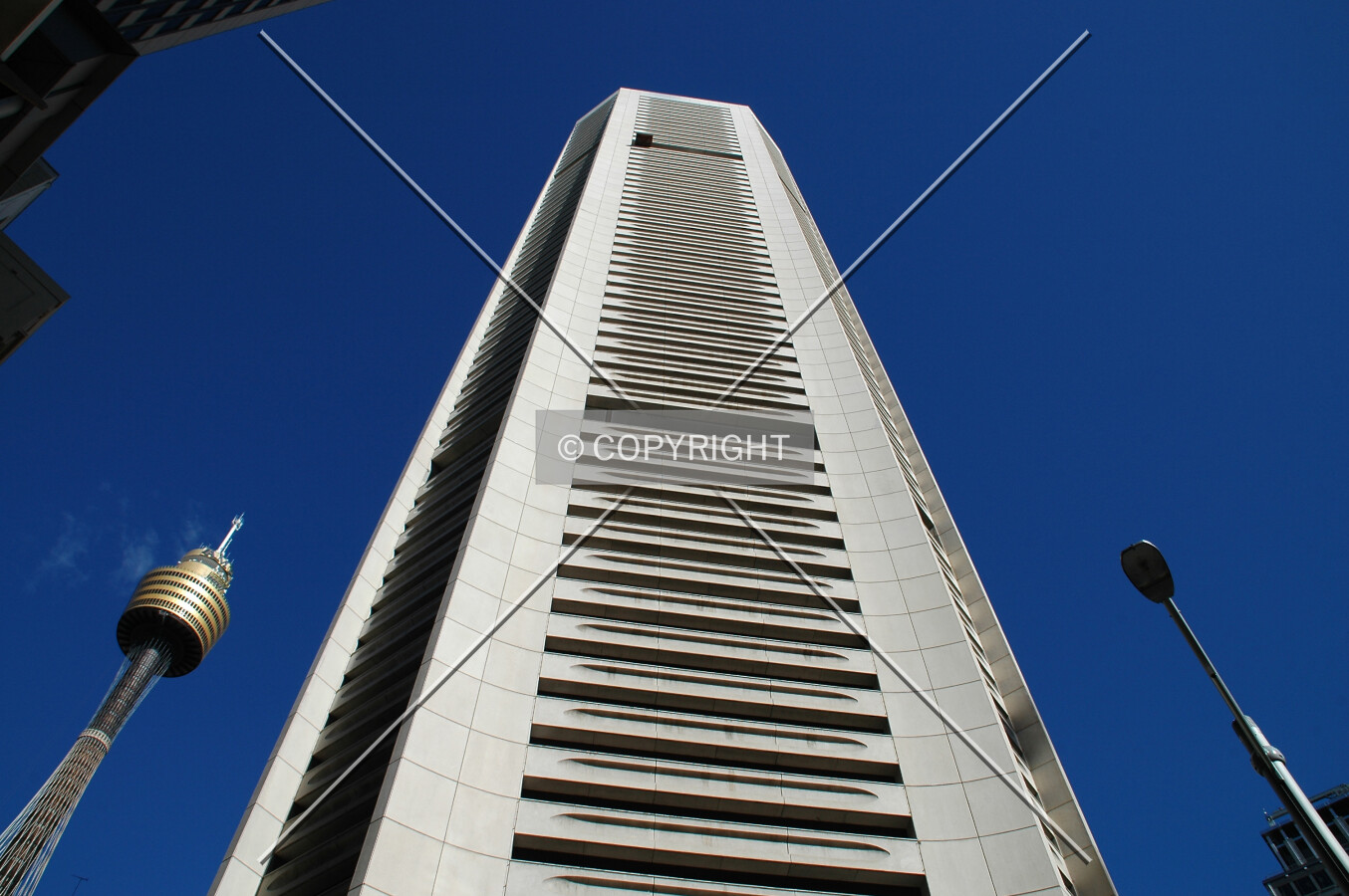 Looking up from Castlereagh Street