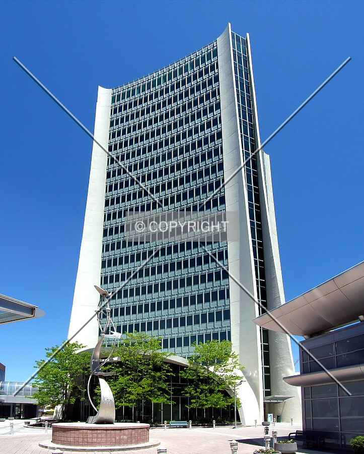 View from the southeast